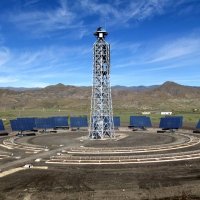 CTAER variable geometry solar test facility